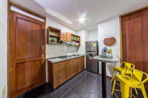 Architectural Photography -Kitchen apt 2 bedrooms Portal Javeriana